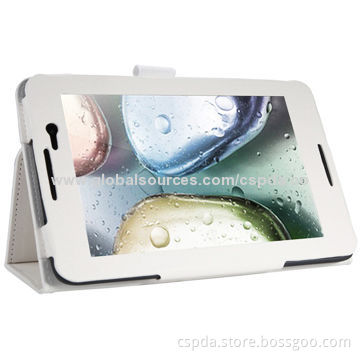 PU Leather Back Standing Case for Lenovo Tab A7-50 A3500, OEM and ODM Orders Welcomed